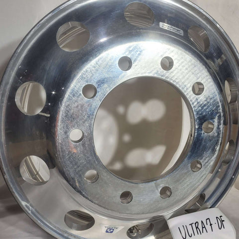 22.5x8.25 Alcoa High Polished Both Sides 10x285mm Dura-Flange