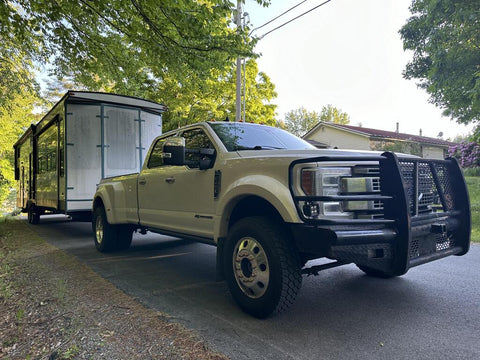 19.5x6.75 Northstar Mirror Polished Dodge Ram 4500/5500 (2012-Present) & Ford F450/F550 (2005-Present) 10x225mm 6 Wheel Kit