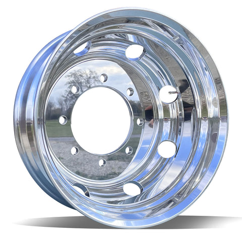 22.5x7.5 Northstar 8x275mm Hub Pilot Mirror Polished Both Sides