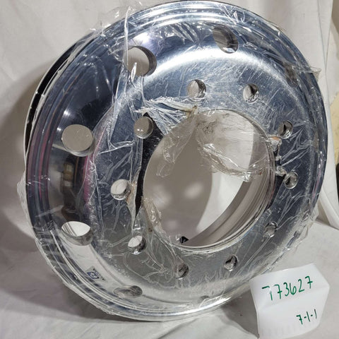 19.5x7.5 Alcoa 10x285mm Hub Pilot High Polished Both Sides (returned item)