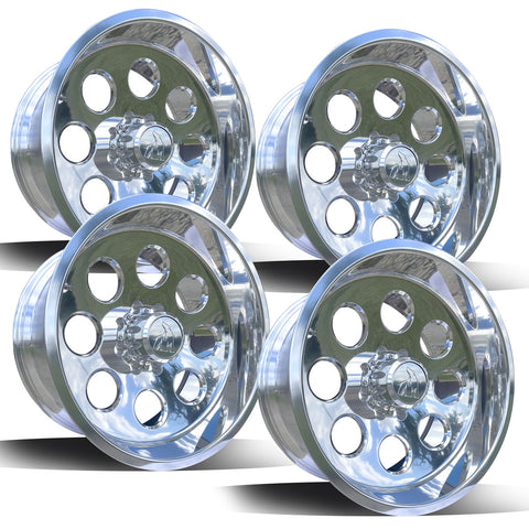 Northstar Aries Forged Aluminum Ford SRW Wheel Kit (8x170)