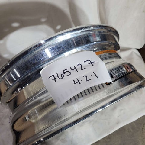 19.5x6.75 Alcoa 8x275mm Hub Pilot High Polished Both Sides (returned item)