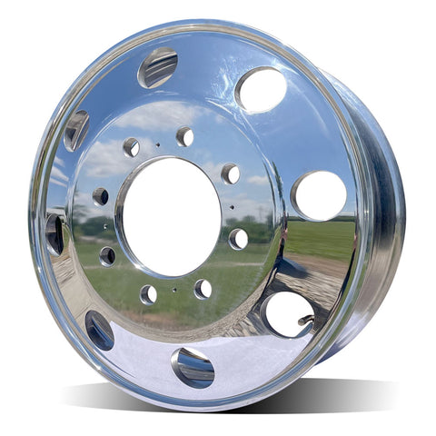 19.5x6.75 Northstar 8x210mm Hub Pilot Mirror Polished Both Sides (Chevy/GMC 3500 DRW 2011-Present)