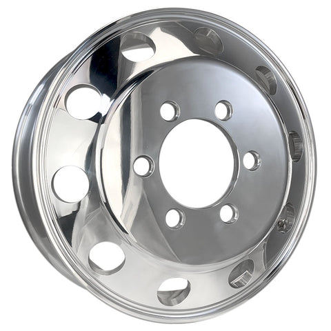 22.5"x6.75" Northstar 6x8.75" Mirror Polish Both Sides Wheel Kit