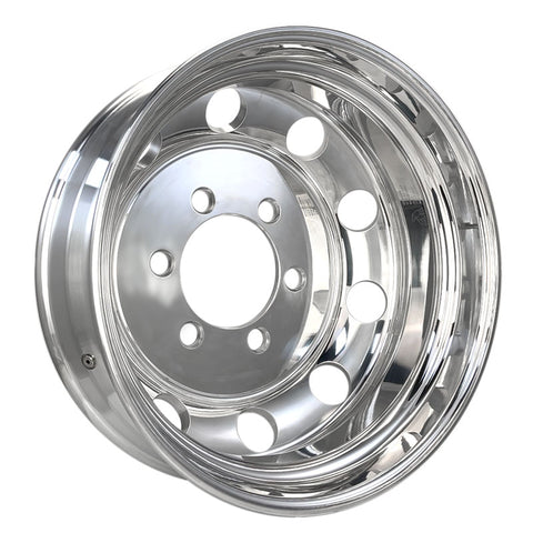 22.5"x6.75" Northstar 6x8.75" Mirror Polish Both Sides Wheel Kit