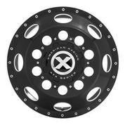 24.5X8.25 ATX 10X285MM HUB PILOT GLOSS BLACK "LEFT LANE" FRONT