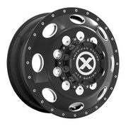 24.5X8.25 ATX 10X285MM HUB PILOT GLOSS BLACK "LEFT LANE" FRONT