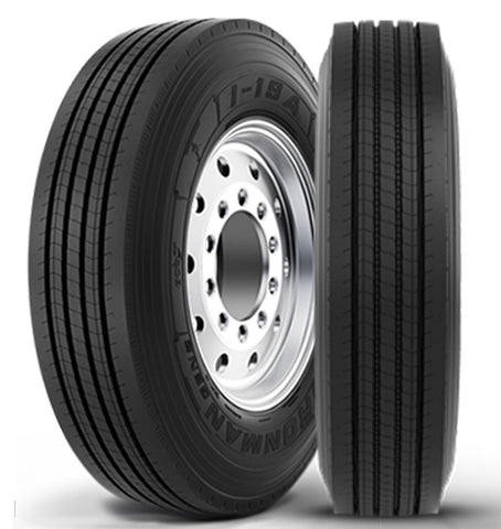 Ironman 19.5 Tire Combo (I-19A/I-37D) for  Older Dodge 350 8 x 6.5" DRW Trucks (1969-1993)