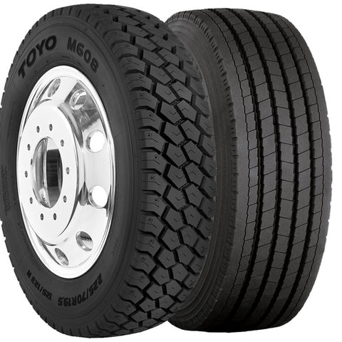 225/70R19.5 Toyo Combo 2 Steer / 4 Drive M143/M608