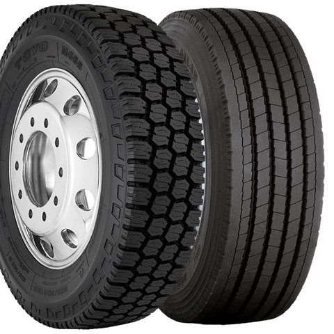 225/70R19.5 Toyo Combo 2 Steer / 4 Drive M143/M655