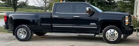 19.5x6.00 Northstar Mirror Polished Both Sides Chevy/GMC 3500 DRW 8X210m Kit (2011-Present)