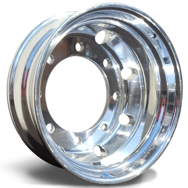 17.5x6.75 Hub Piloted 8-Lug Alcoa-Polished In (Drive/Trailer)