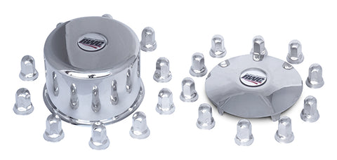 10x225 Ford/Ram Stainless Steel Hub Cover Kit