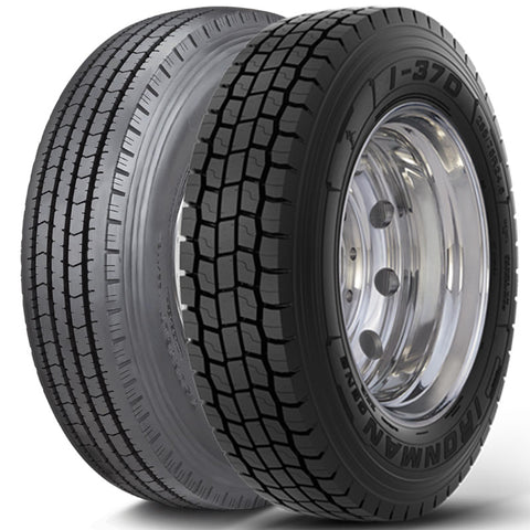 225/70R19.5 Ironman Combo 2 Steer / 4 Drive I-19A/ I-37D