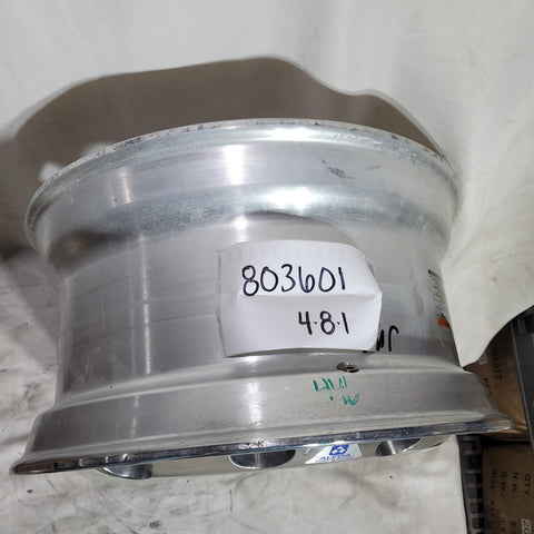 22.5x10.5 10x285mm Hub Pilot Alcoa Polished Outside Dura-Bright EVO (returned item)