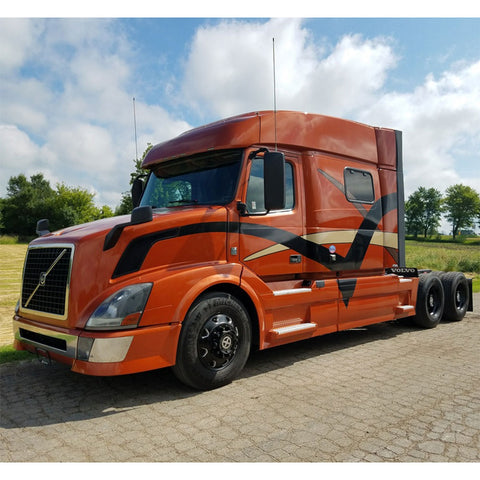 Black Aluminum Semi Truck Wheels