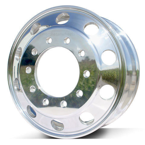 22.5 Mirror Polished Northstar 4 Wheel Kit