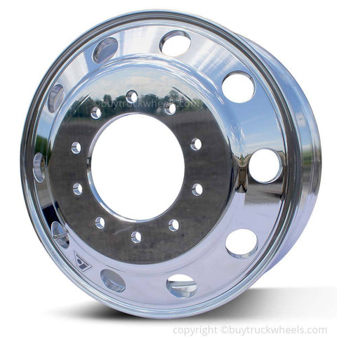 19.5 Accuride High Polished Both Sides (2008-2011) Dodge RAM 4500/5500 DRW 10x225mm 4 Wheel Kit