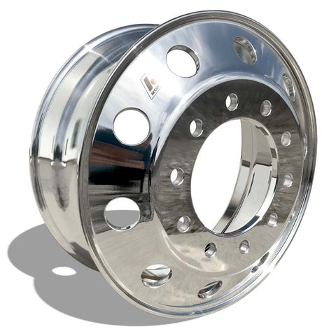 24.5" x 8.25" Accuride 10x285mm Hub Pilot High Polished Both Sides