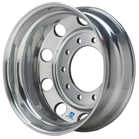 24.5x8.25 Alcoa 10x285mm Hub Pilot (Uni-mount) Heavy Duty 8,000 Lb. Capacity High Polish Both Sides