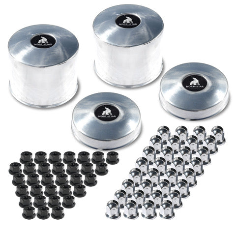 Northstar 8x225 Hub & Nut Cover Kit (1998-2004 F450/550)