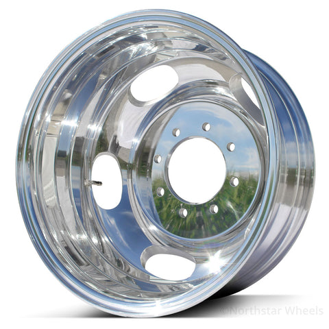 17.0x6.50 Northstar 8x200mm Hub Pilot Mirror Polished Both Sides (Ford F350 DRW 2005-Present)