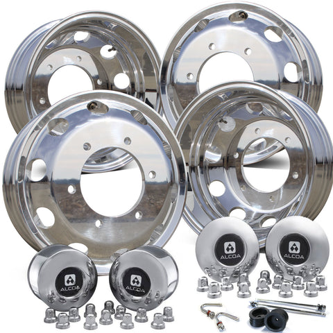 16x5.5 Northstar Sprinter 3500 Mirror Polish 4 Wheel Package