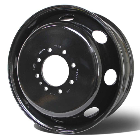 19.5x6.00 8x210mm Black Steel (Chevy/GM 3500 2011-Present)