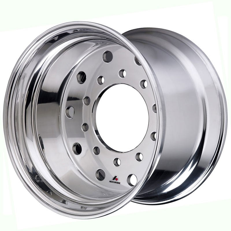 22.5x14 Hub Piloted X-ONE Accuride Accu-Lite Accu Shield Wheel-Standard Polish