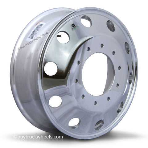 19.5x6.00 Alcoa Dura-Bright 2012-Present Dodge Ram 4500/5500 DRW 10x225mm 6 Wheel Kit