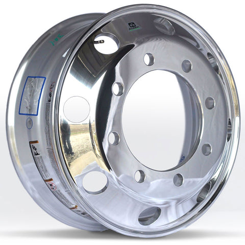 19.5x6.75 Alcoa 8x275mm Hub Pilot DuraBright Evo Front