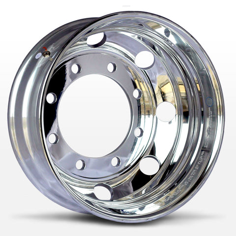 19.5x6.75 Alcoa 8x275mm Hub Pilot High Polished Both Sides