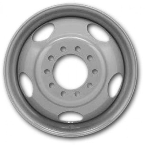 19.5x6 Hub-Pilot Dual 10-Hole (P-300 Chevrolet or GMC Typical)