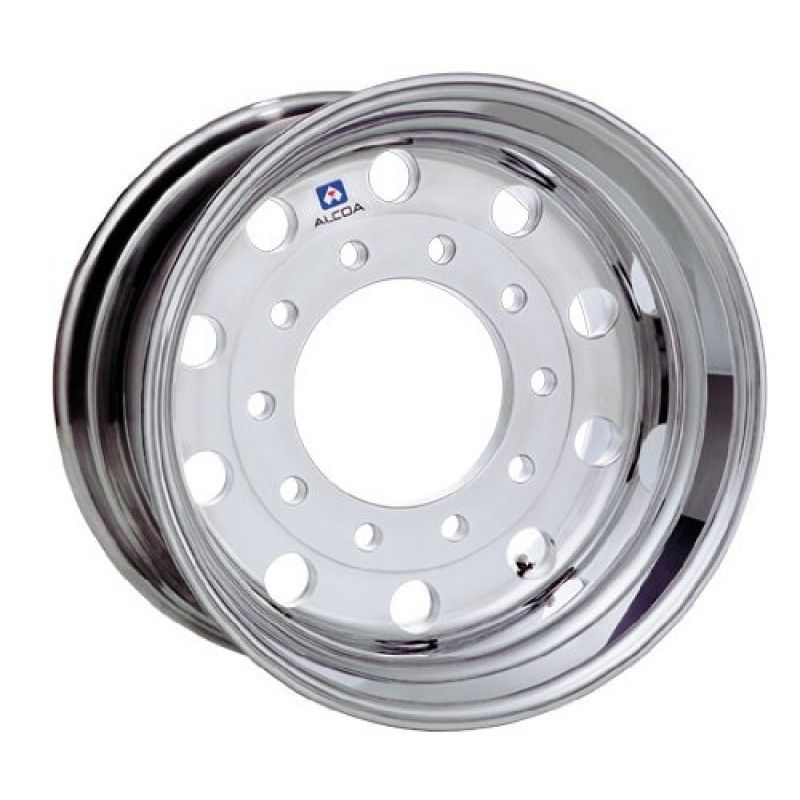 22.5x12.25 Alcoa Dura-Bright® Polish 2.75" Offset Super-Single Float Rear Wheel