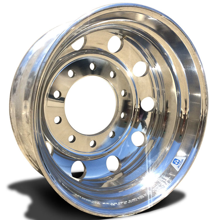 22.5 Alcoa High Polished Aluminum Truck Wheel 882672 Rear Drive Trailer