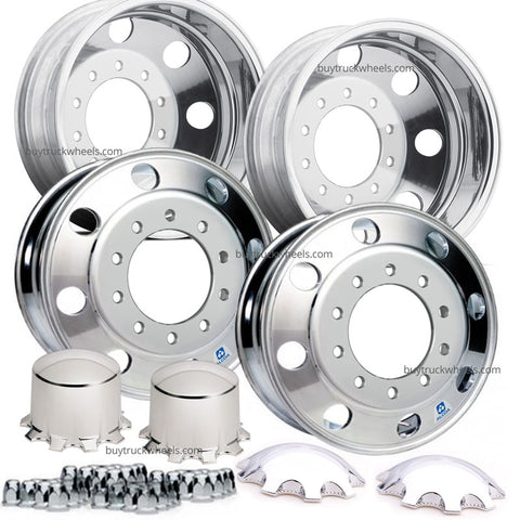 Alcoa Polished 24.5 Wheel Kit