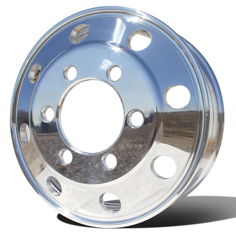 19.5x6.00 Northstar 6x8.75" Mirror Polish Both Sides 4 Wheel Kit