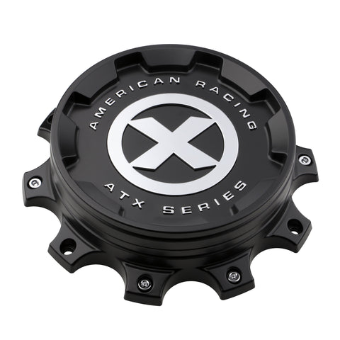 ATX Black Front Hub Cover Gloss Black