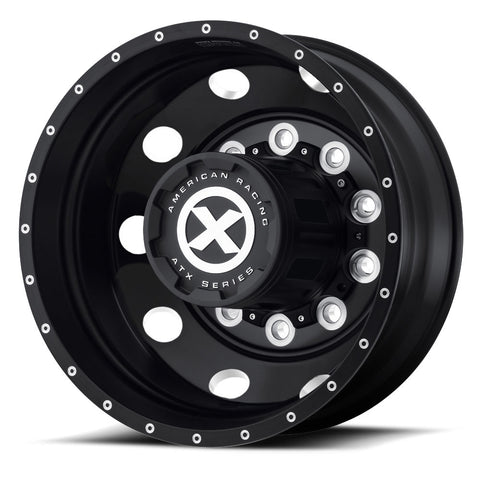 24.5X8.25 ATX 10X285MM HUB PILOT BLACK "TREX" REAR