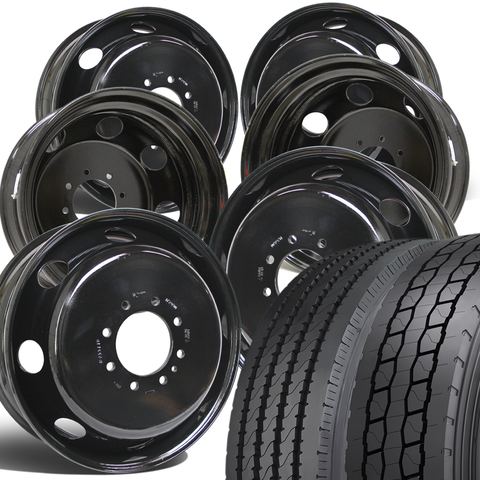 Hercules 19.5 Tire Combo (HRA/HDC) for Chevy & GMC 3500 DRW 8 x 210mm (2011-Present)