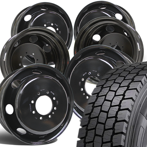 Hercules HDO Off-Road 19.5 for Older Dodge 350 8 x 6.5" DRW Trucks (1969-1993)