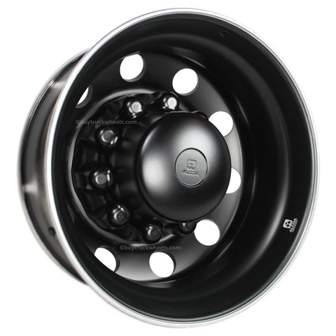 22.5 Alcoa Dura-Black™ Aluminum 10x285mm 4 Wheel Kit