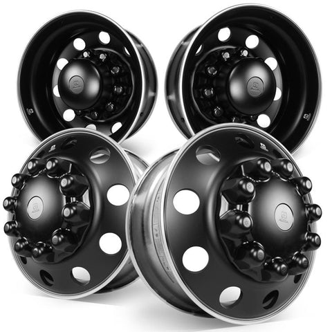 24.5 Alcoa Dura-Black™ Aluminum 10x285mm 4 Wheel Kit