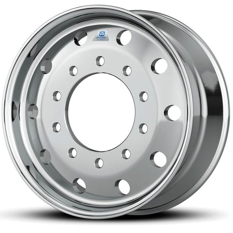 22.5 x 12.25 Hub Pilot 10 x 285mm Alcoa Dura-Bright® EVO 12.25 Flat Face Wheel 4.75" offset