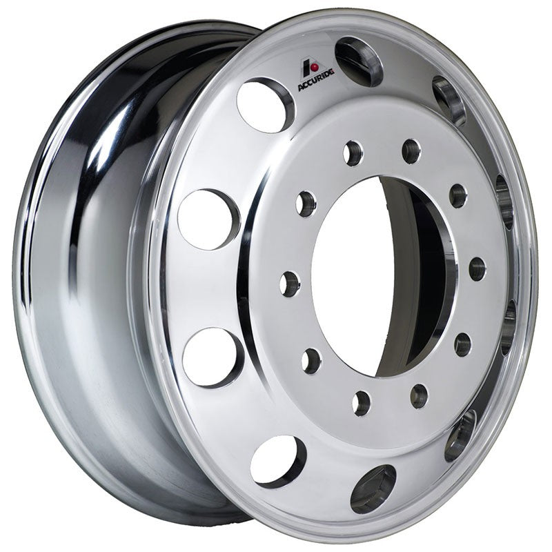 19.5x7.50 Hub Piloted Accuride SP Wheel-Machine (Matte) Finish