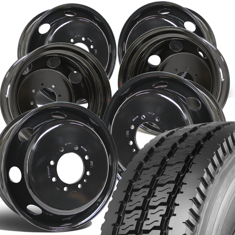 Ironman Off-Road Tread 19.5 for Older Dodge 350 8 x 6.5" DRW Trucks (1969-1993)